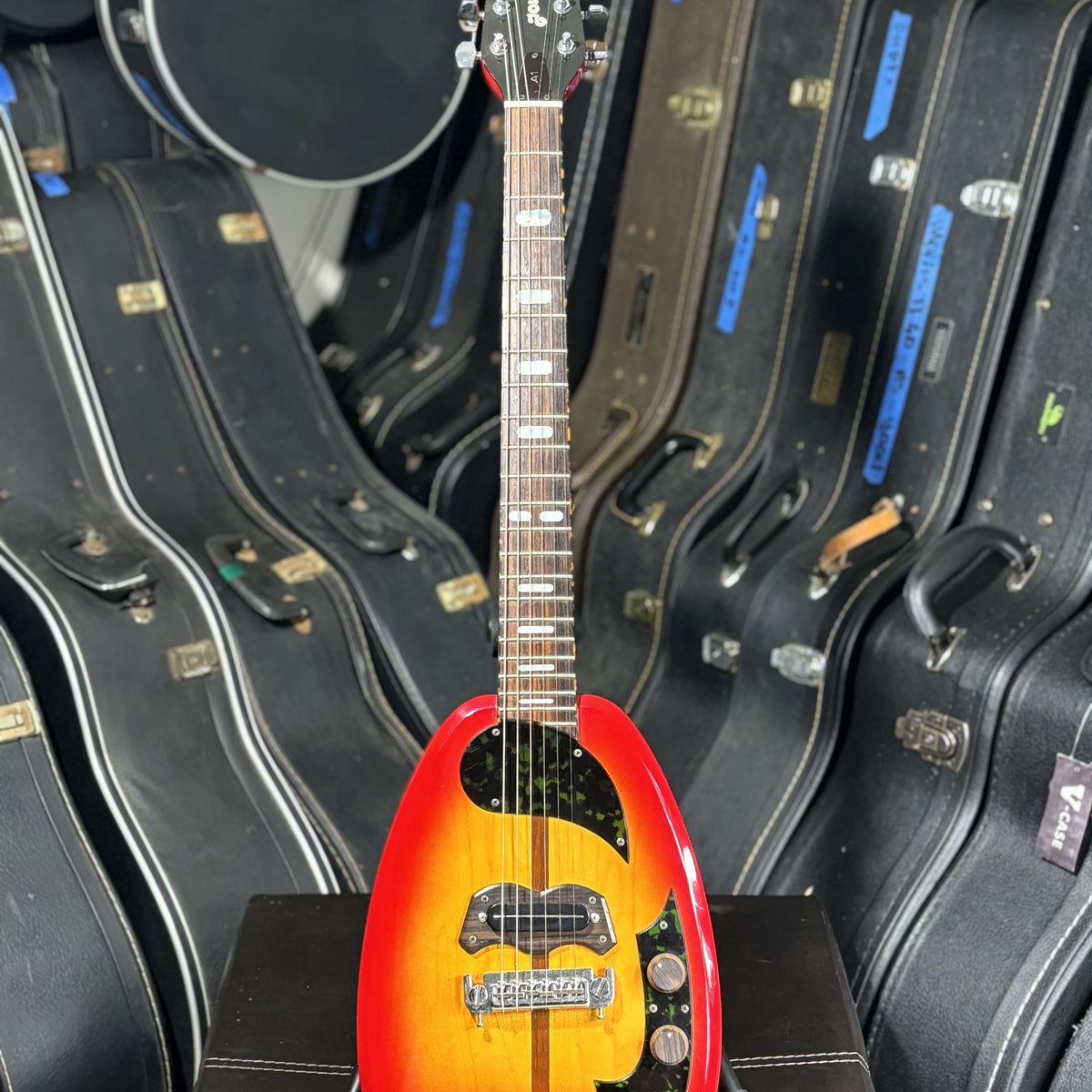 H.S. Anderson Houston HS-A1 “Apple Guitar” – MIJ – 80s – GiGi