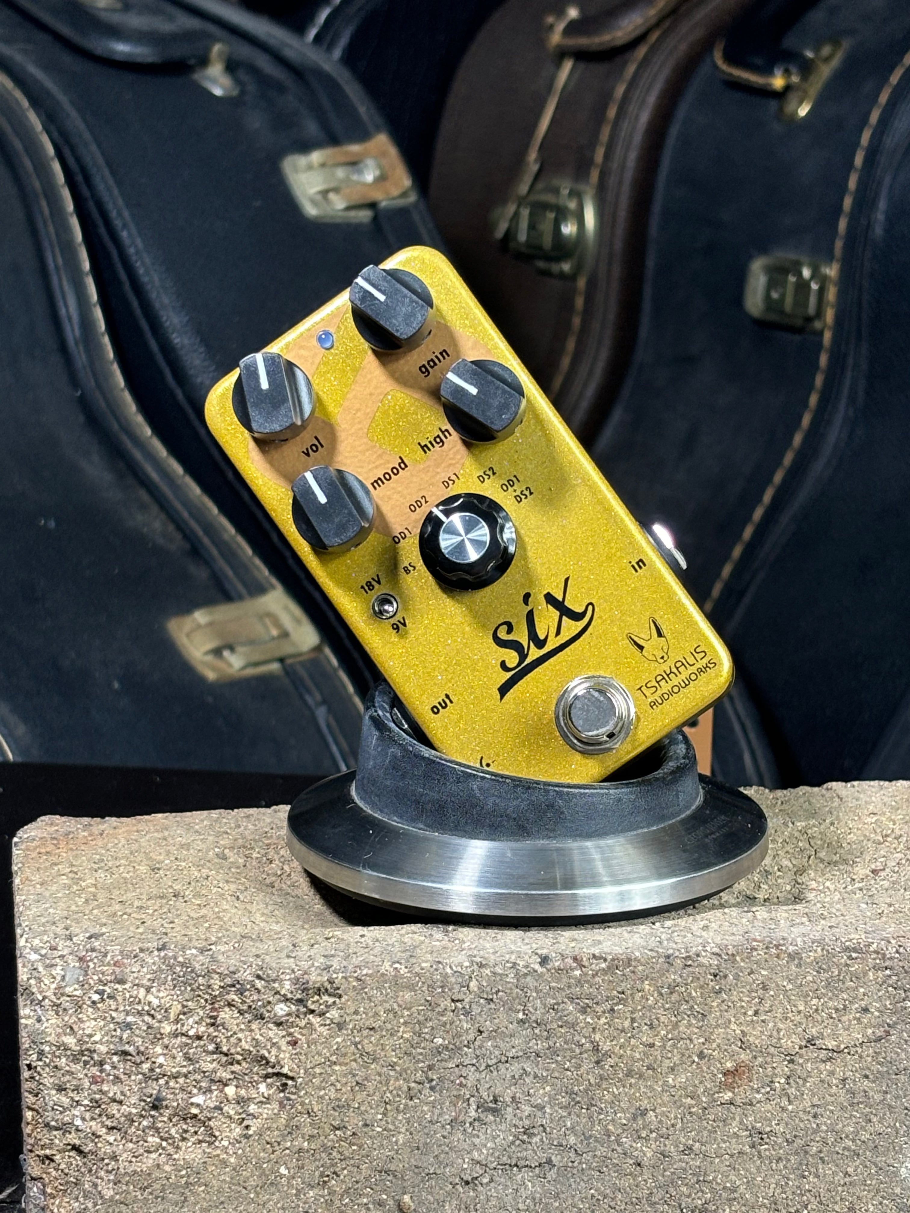 Tsakalis Audio Works Six – Analog Boost / Overdrive / Distortion Pedal GiGi