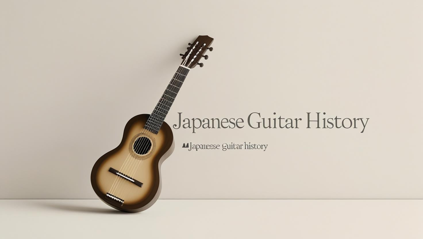 Made in Japan MIJ electric guitar showcasing craftsmanship and build quality