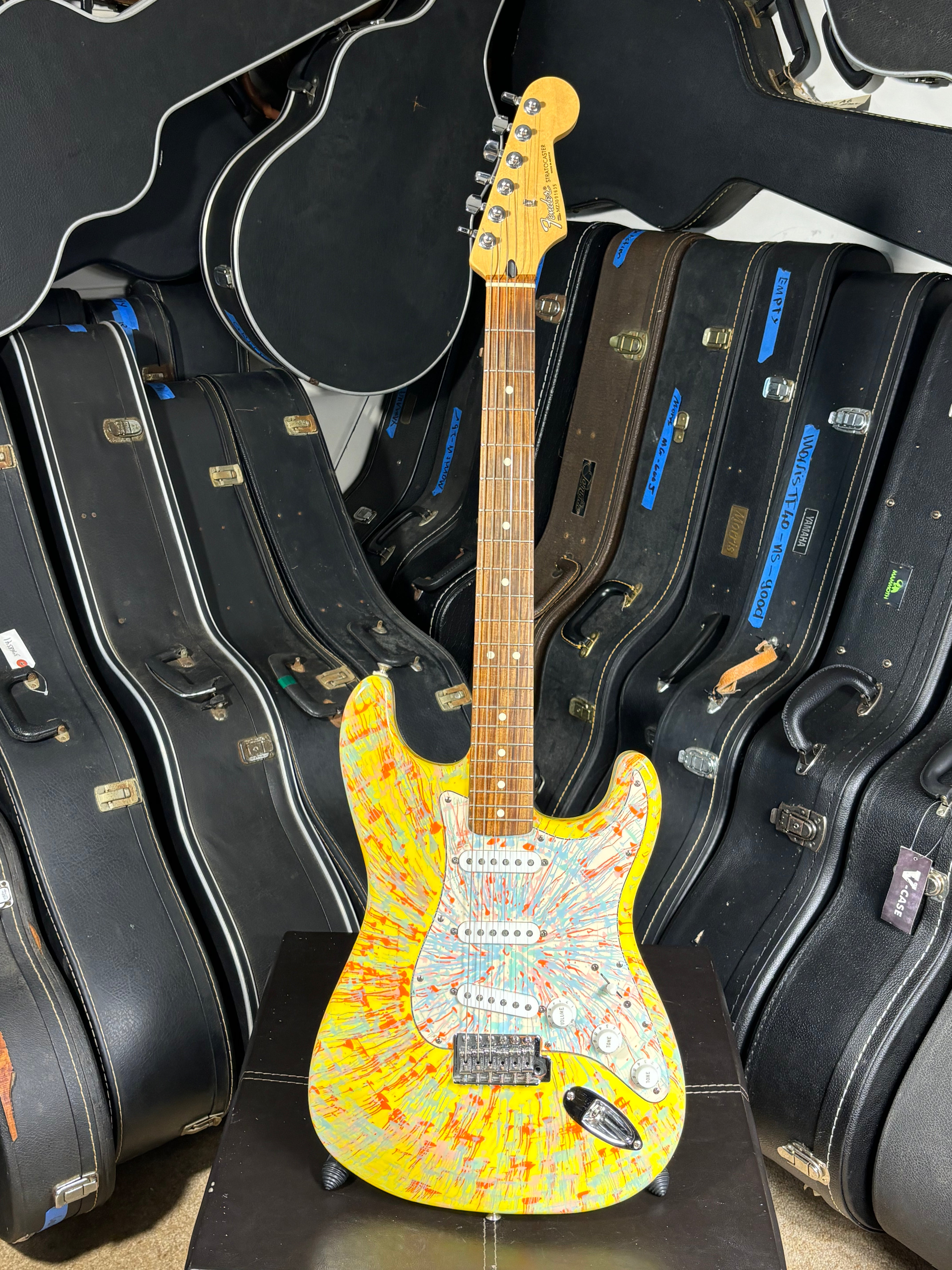 Fender Splatter Stratocaster – Limited Edition – 2003