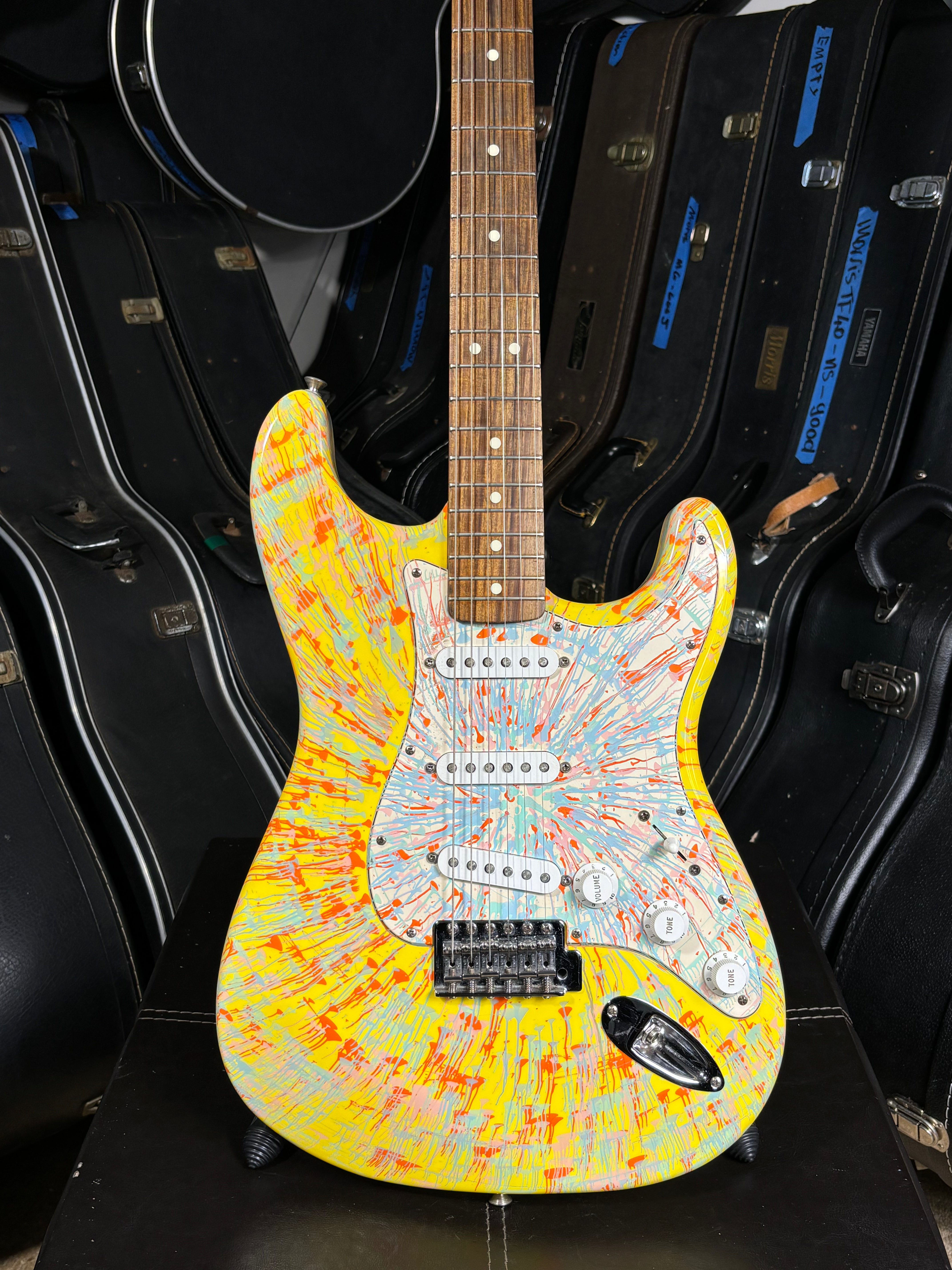 Fender Splatter Stratocaster – Limited Edition – 2003