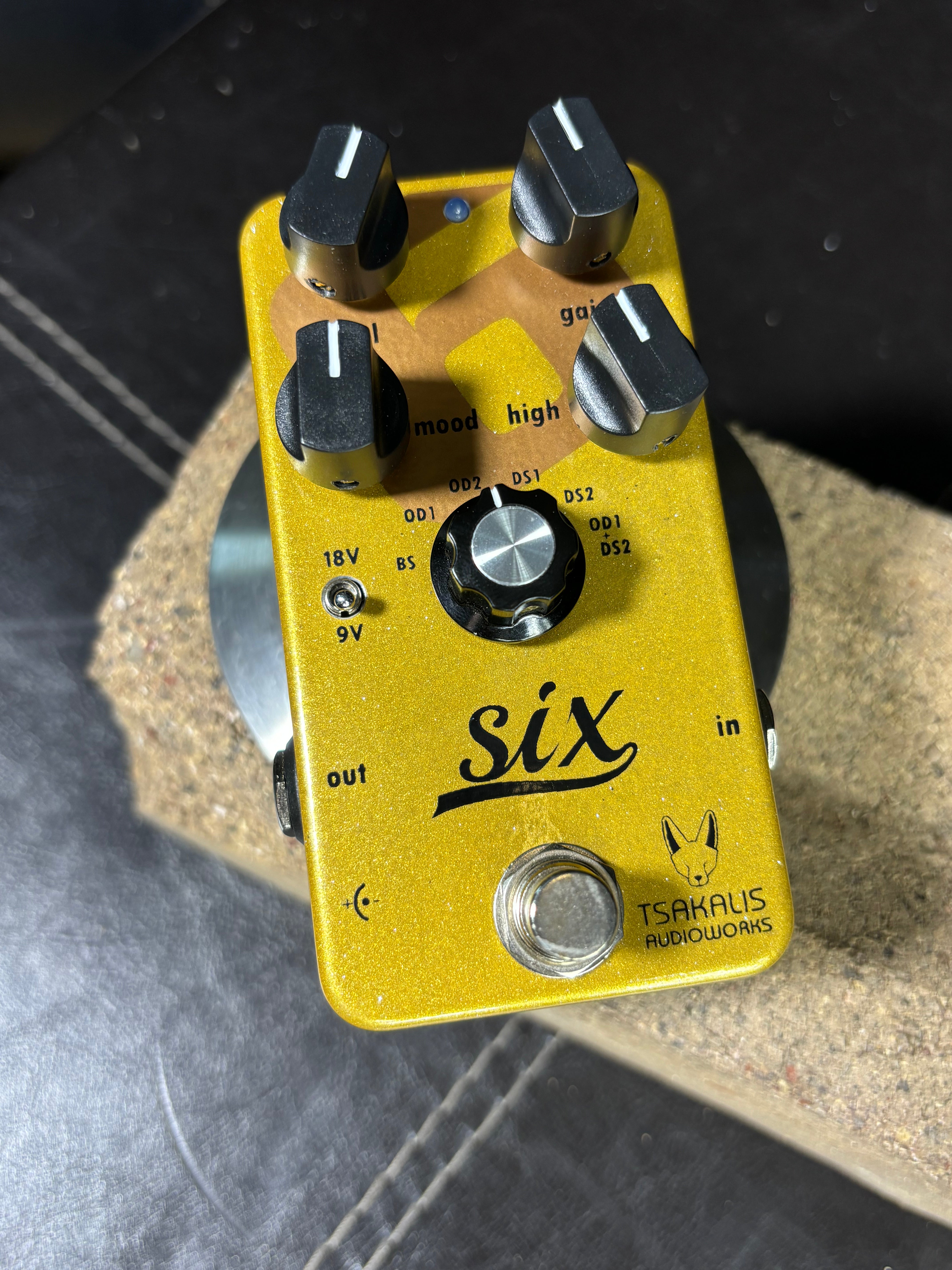 Tsakalis Audio Works Six – Analog Boost / Overdrive / Distortion Pedal