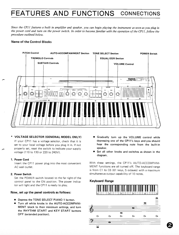 Yamaha_CP-11_Functions